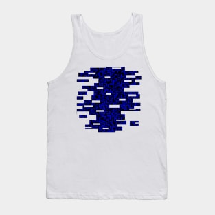 Glitches in the Void, Dark Blue Tank Top